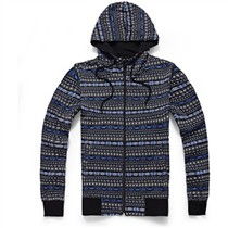 Justyle 新品印花連帽衛(wèi)衣 40113001 藍色 S碼深度評測與市場行情解析